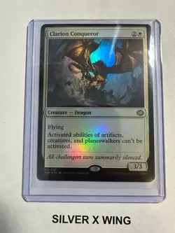 Clarion Conqueror Foil x1, MTG, Magic the Gathering, Tarkir: Dragonstorm, TDM,NM - Image 1