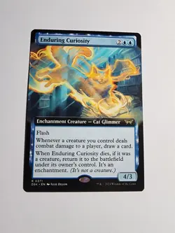 Enduring Curiosity (Extended Art) Duskmourn: House of Horror Regular - Image 1