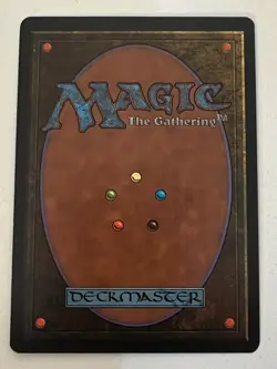 Magic the Gathering MTG Mountain v.3 (Dark) Beta NM (Beta Bob) - Image 3