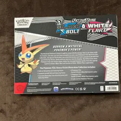 Pokemon TCG Black Bolt & White Flare Victini Illustration Collection Box - Image 2