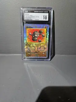 Pokemon TCG Geodude #77 Legendary Collection Reverse Holo CGC GEM MINT 10 - Image 3