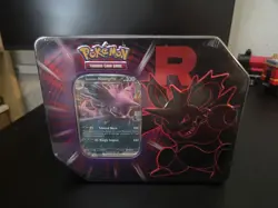 Pokemon TCG Team Rocket Nidoking Destined Rivals Tin Brand New Factory Sealed - Image 1