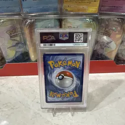 2025 Pokemon Prismatic Evolutions Eevee Reverse Holo Master Ball #074/131 PSA 8 - Image 2