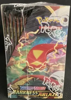 Pokemon TCG Sword Shield Darkness Ablaze Booster Box 36 Packs Factory Sealed New - Image 3