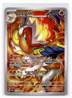 Infernape SV06: Twilight Masquerade - Pokemon NM 173/167 - Image 1