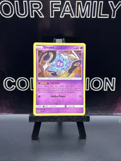 Pokemon Unown 92/214 Lost Thunder Regular Rare NM - Image 1