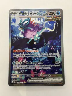 Pokemon Scarlet & Violet Temporal Forces - Walking Wake ex 205/162 - Image 1