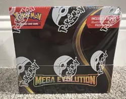 Pokemon TCG Mega Evolution ENHANCED BOOSTER BOX Sealed In Hand With Promo - Image 1