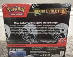 Pokemon TCG Mega Evolution ENHANCED BOOSTER BOX Sealed In Hand With Promo - Image 2