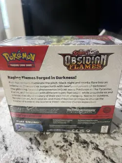 Pokemon S&V Obsidian Flames Booster Box 36 Packs Sealed New TCG Sealed - Image 2