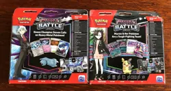 Pokemon TCG Rival Battle Deck Marnie Steven - 2 Boxes- Marnie’s Morpeko SVP 206 - Image 2