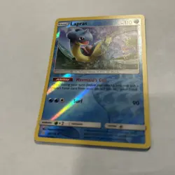 2019 Pokemon Lapras 36/236 Sm-Unified Minds Reverse Holo NM - Image 4