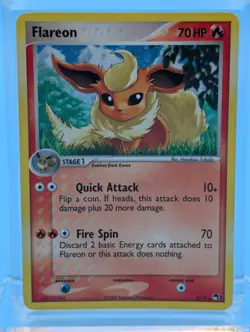Flareon 2/17 Holo - Rare - Pokemon Pop Series 3 - LP - See Video - Image 1