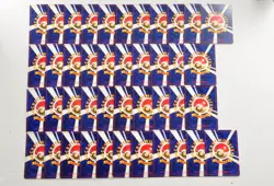 Pokemon TCG Lot 42 No Rarity Symbol Non Holo Old back Japanese Croconaw Abra etc - Image 2