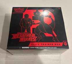 Pokemon TCG SV Destined Rivals ETB Elite Trainer Box Brand New Factory Sealed - Image 1