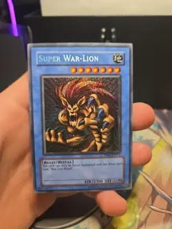 Yu-Gi-Oh Super War-Lion PP02-EN001 Secret Rare LP - Image 3