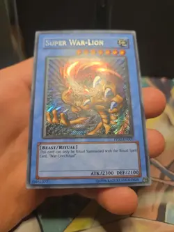 Yu-Gi-Oh Super War-Lion PP02-EN001 Secret Rare LP - Image 4