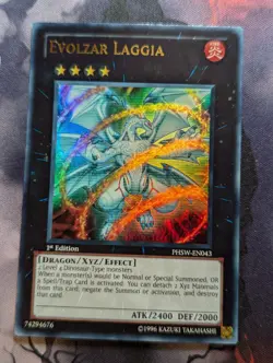 Evolzar Laggia - Ultra Rare 1st Edition - PHSW-EN043 - YUGIOH - VLP - Image 1