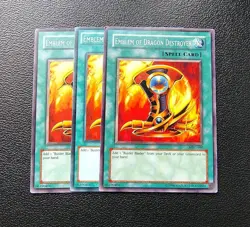 Yu-Gi-Oh - Emblem Of Dragon Destroyer X3 - Full Playset - Image 1