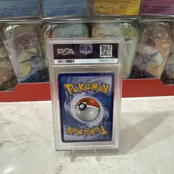 PokÃ©mon Mega M Gengar EX Black Star Promo Shiny Holo Card XY166 PSA 5 EX - Image 2