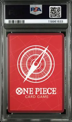 One Piece Monkey D Luffy L Leader Parallel OP11 040 PSA10 Rare Collector Card - Image 3