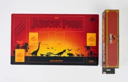 Jurassic Park TCG Card Game Original Play Mat SUNSET Mouse Pad Sealed In Box - Image 1