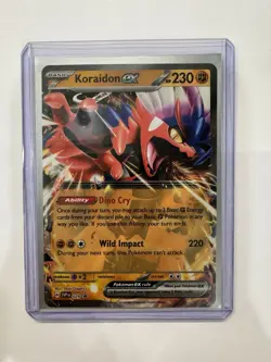 Koraidon ex - SVP 029 - Pokemon Scarlet & Violet Promo Ultra Rare Holo Card NM - Image 1