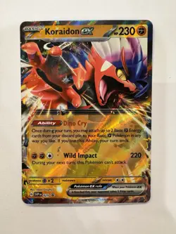Koraidon ex - SVP 029 - Pokemon Scarlet & Violet Promo Ultra Rare Holo Card NM - Image 2