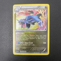 Pokemon 2013 Salamence 64/101 Plasma Blast Holo Card NM - Image 1