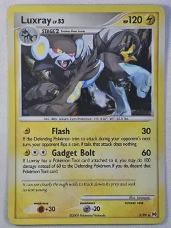 Pokemon Card: Luxray HOLO 5/99 Platinum Arceus - NM - Image 1