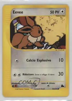 Eevee Italian Reverse Foil Pokemon e-Card Series Skyridge #54 2003 - Image 1