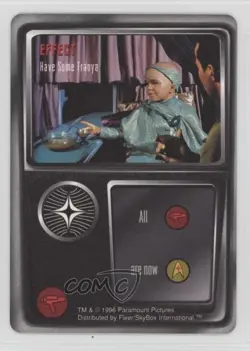 1996 Star Trek - The Card Game Effect Have Some Tranya - Image 1