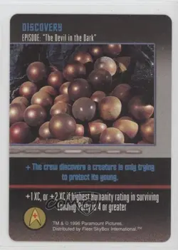 1996 Star Trek - The Card Game Discovery Episode: The Devil in the Dark - Image 1