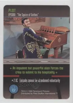 1996 Star Trek - The Card Game Plot Episode: The Squire of Gothos - Image 1