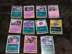 Pokemon Card HAUNTER/GASTLY/KOFFING Lot of 11-NO DOUBLES - Image 1