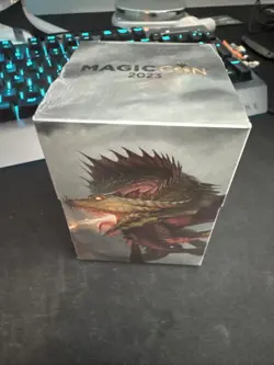 MTG Magic: The Gathering Magiccon 2023 Ultra Pro Deck Box and Matching Sleeves - Image 1