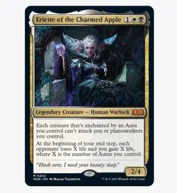 Eriette of the Charmed Apple - Wilds of Eldraine (WOE) MTG Mythic Rare #202 - Image 1
