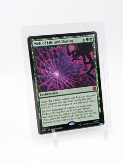 MTG - Web of Life and Destiny - Regular Mythic #122 - Spider-Man NM - Image 1