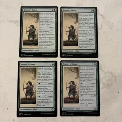 Magic the Gathering MTG Hunter's Talent Play Set Of 4 - Image 1
