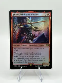 Firion, Wild Rose Warrior - Foil Card - Final Fantasy (FIN) - MTG Rare #137 - Image 3