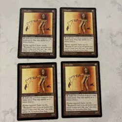 Magic the Gathering MTG Manakin Play Set Of 4 - Image 1