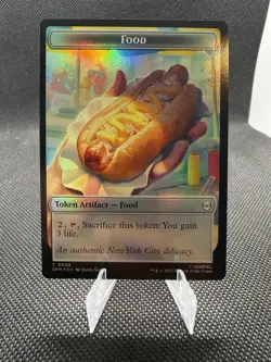 Robot \ Food Token FOIL - MTG Magic the Gathering Spiderman - Image 2