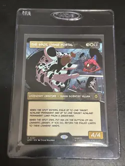 MTG Marvel Spider-Man, The Spot, Living Portal - Borderless Foil - Image 1