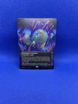 Gemstone Caverns (0151) (Borderless) (Galaxy Foil) Edge of Eternities MTG - Image 2