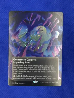 Gemstone Caverns (0151) (Borderless) (Galaxy Foil) Edge of Eternities MTG - Image 3
