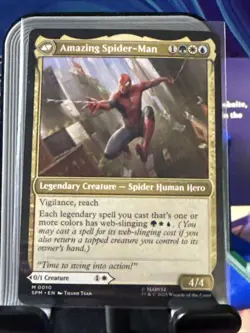 MTG Peter Parker Amazing Spider-Man Mythic M 0010 SPM Marvel's Spider-Man NM - Image 2