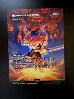 MTG Final Fantasy English Shantotto's Coercion Showcase 0034 Non-Foil - Image 1
