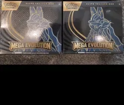 Lot Of 2 - Pokemon Mega Evolutions Elite Trainer Box (ETB) - Mega Lucario - Image 1