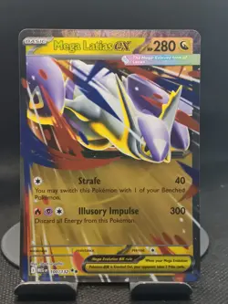 Mega Latias ex 100/132 Double Rare Pokemon Mega Evolution NM - Image 1