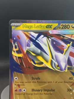 Mega Latias ex 100/132 Double Rare Pokemon Mega Evolution NM - Image 2
